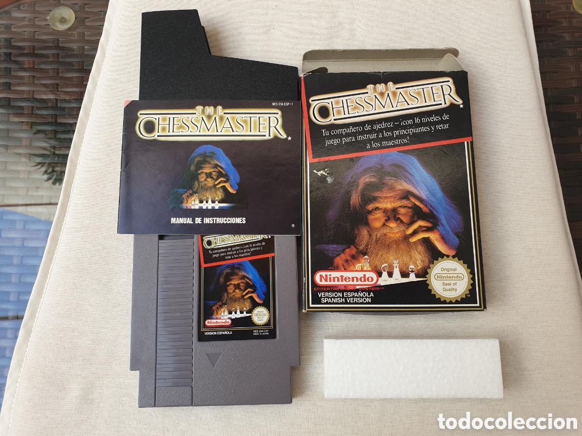 Videojuegos y consolas: Chessmaster Nintendo nes completo. Pal esp - Foto 8
