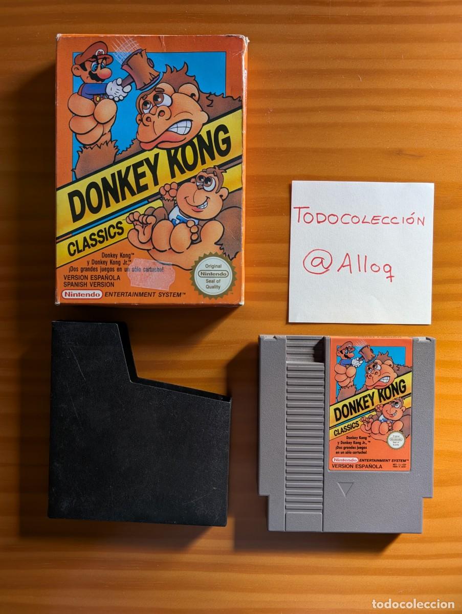 Videojuegos y consolas: Donkey Kong Classics (NES) - Foto 3