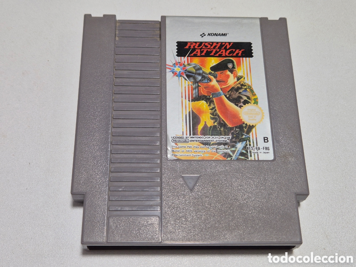 Videojuegos y consolas: RUSHN ATTACK Nintendo nes - Foto 1