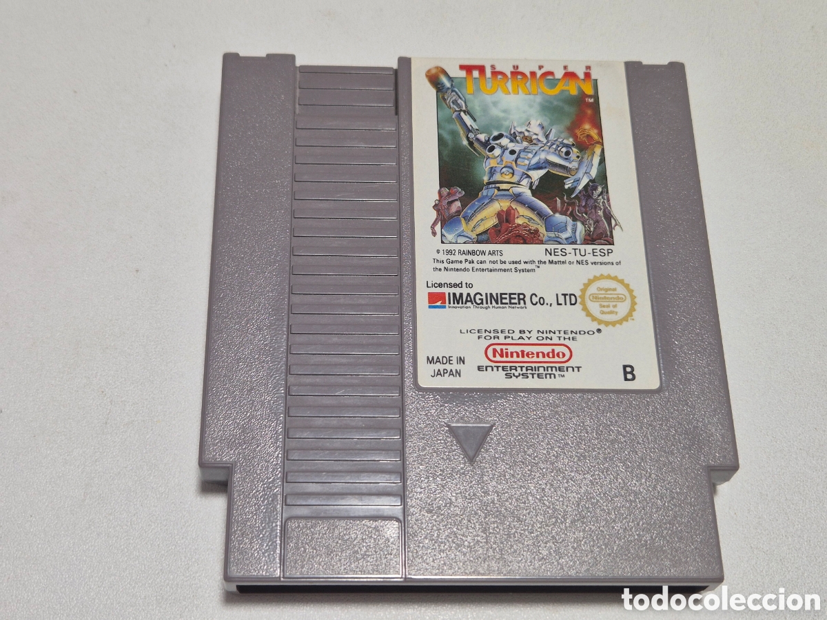 Videojuegos y consolas: SUPER TURRICAN Nintendo Nes - Foto 1