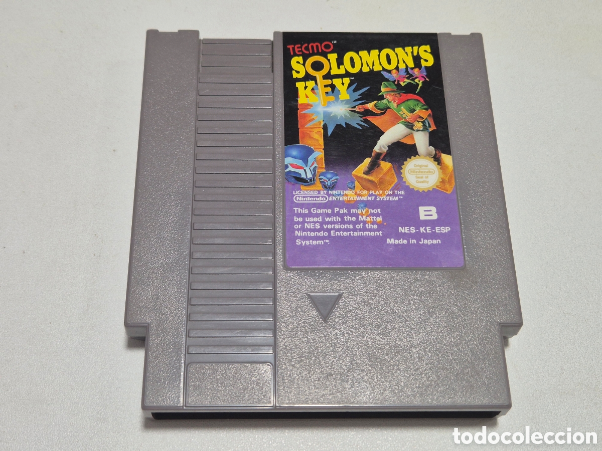 Videojuegos y consolas: SOLOMONS KEY Nintendo nes - Foto 1