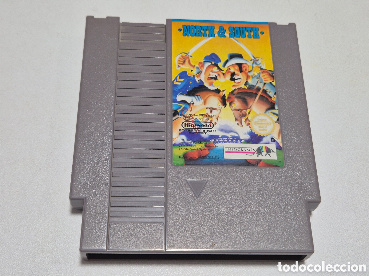 Videojuegos y consolas: NORTH & SOUTH Nintendo nes - Foto 1