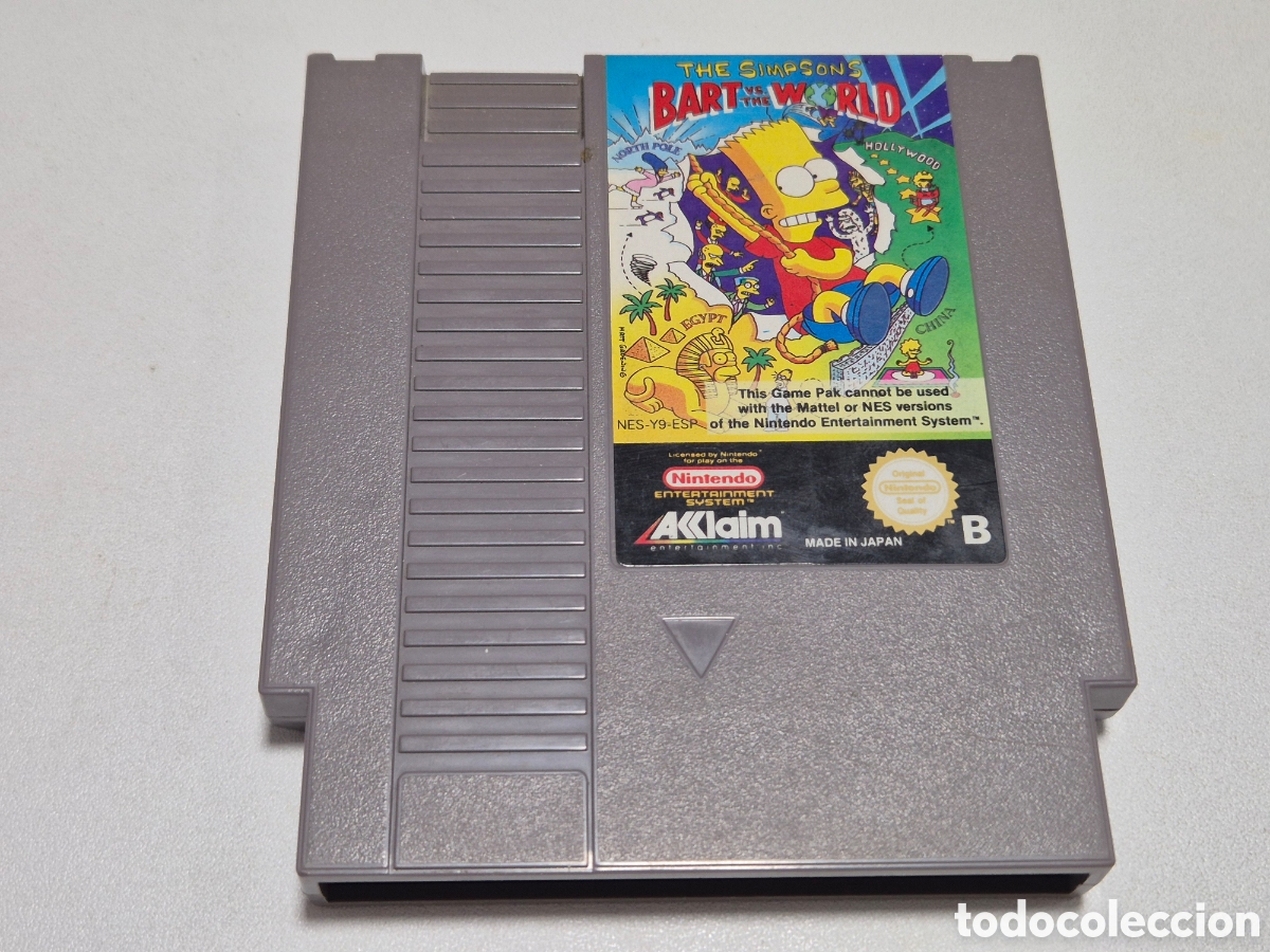 Videojuegos y consolas: THE SIMPSONS BART VS THE WORLD - Foto 1