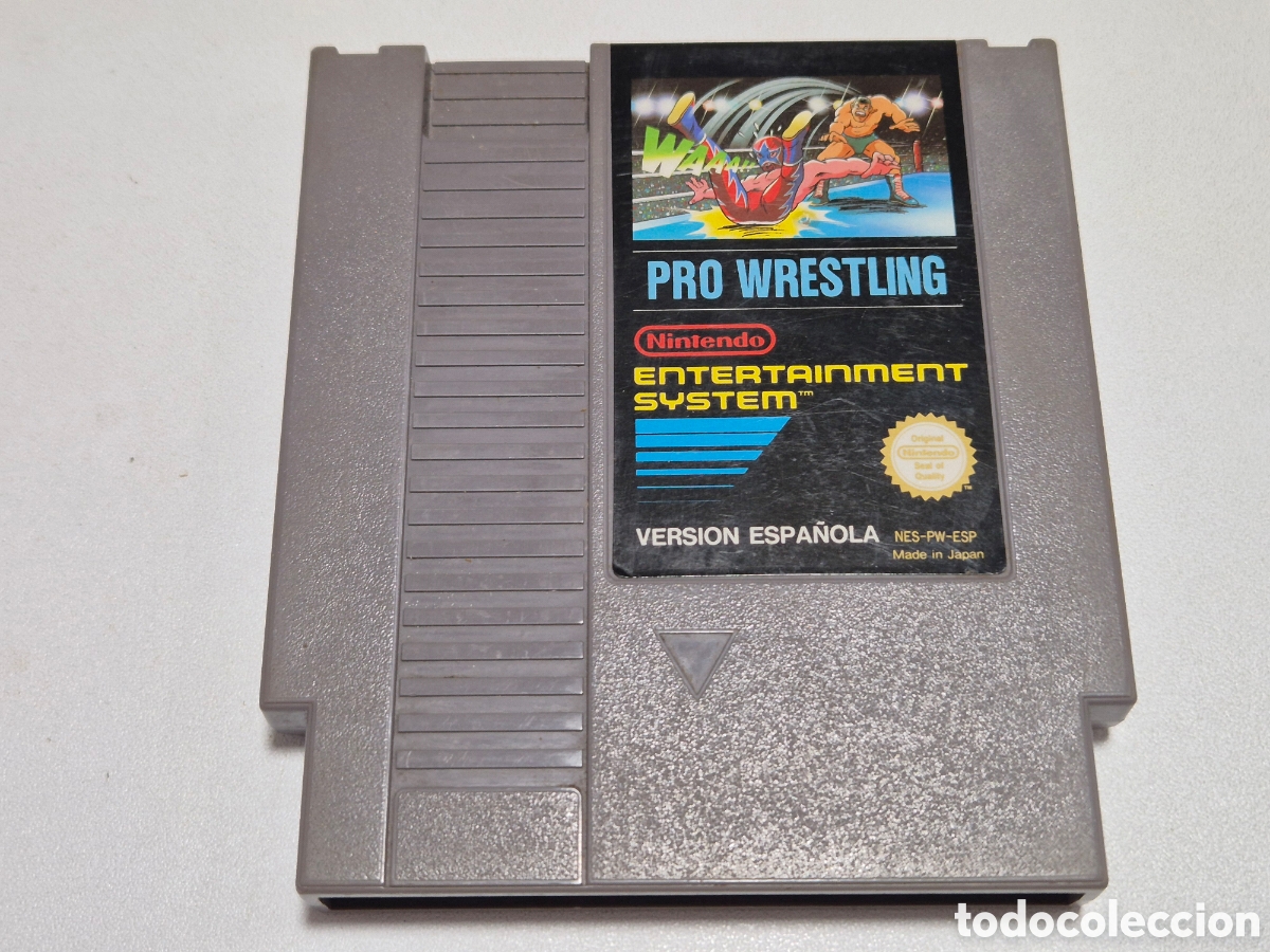 Videojuegos y consolas: PRO WRESTLING Nintendo nes - Foto 1