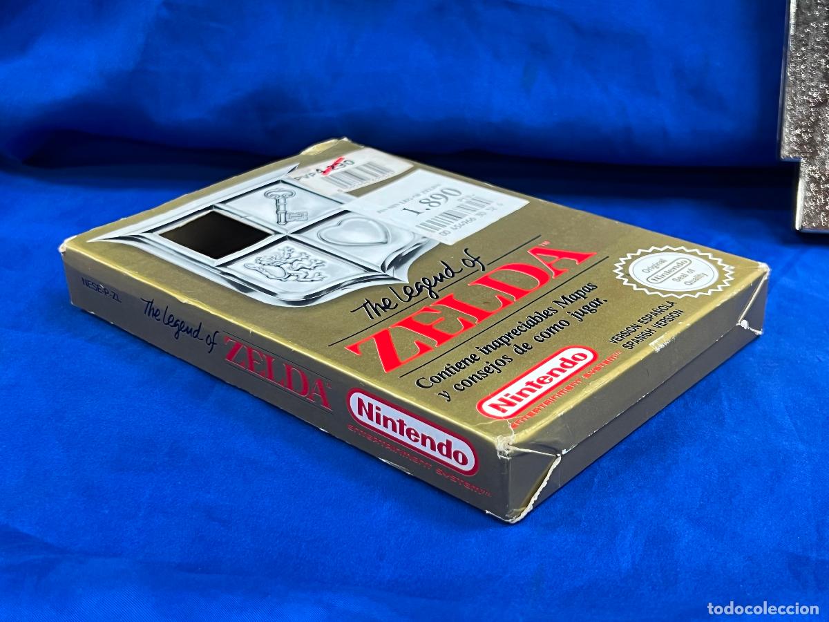Videojuegos y consolas: juego ZELDA NES NINTENDO EN CAJA - Foto 4