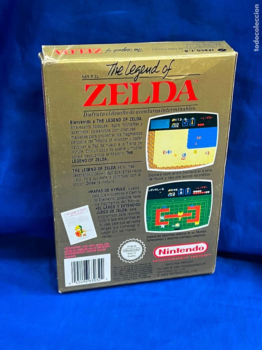 Videojuegos y consolas: juego ZELDA NES NINTENDO EN CAJA - Foto 8