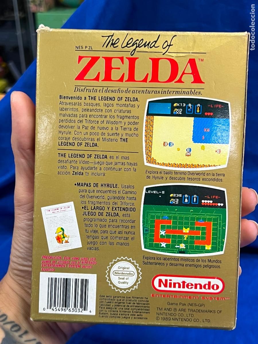 Videojuegos y consolas: juego ZELDA NES NINTENDO EN CAJA - Foto 9