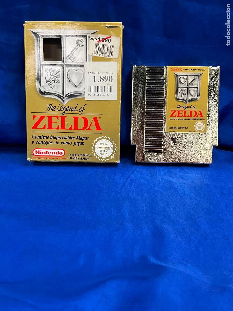 Videojuegos y consolas: juego ZELDA NES NINTENDO EN CAJA - Foto 1
