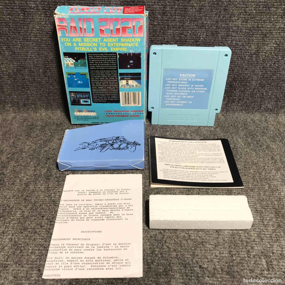 Videojuegos y consolas: RAID 2020 NINTENDO NES - Foto 2