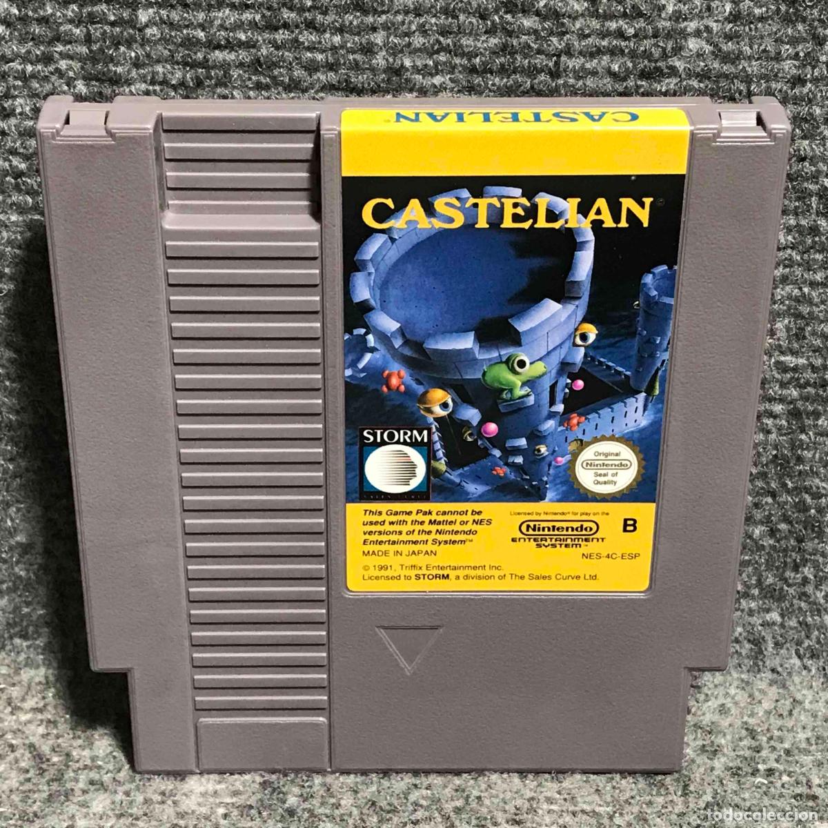 Videojuegos y consolas: CASTELIAN NINTENDO NES - Foto 1