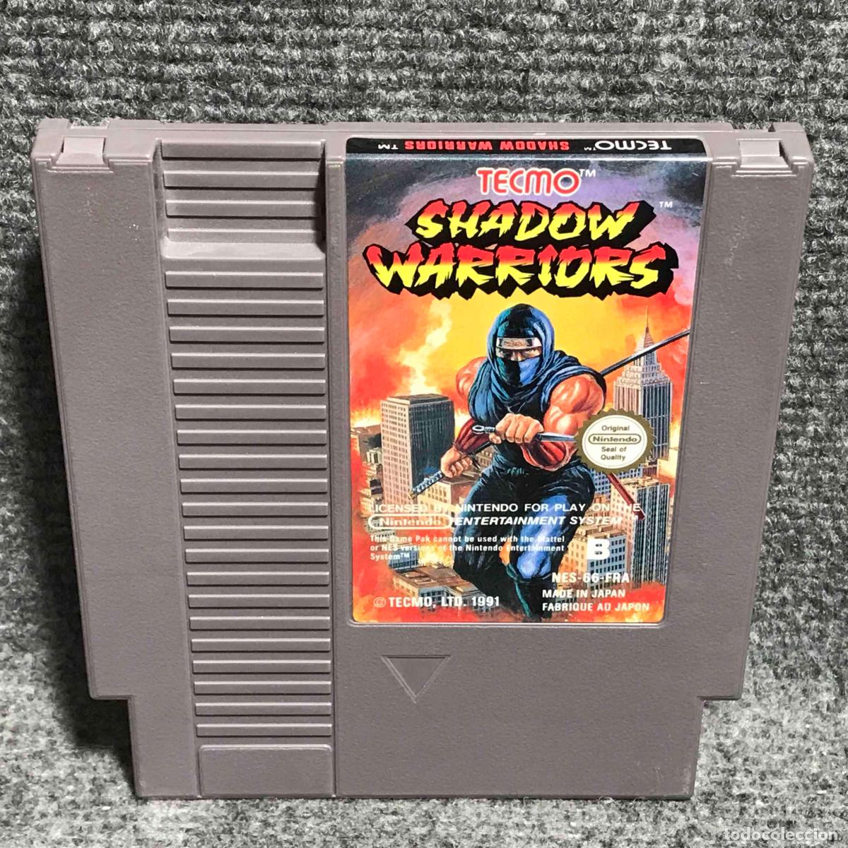 Videojuegos y consolas: SHADOW WARRIORS NINTENDO NES - Foto 1