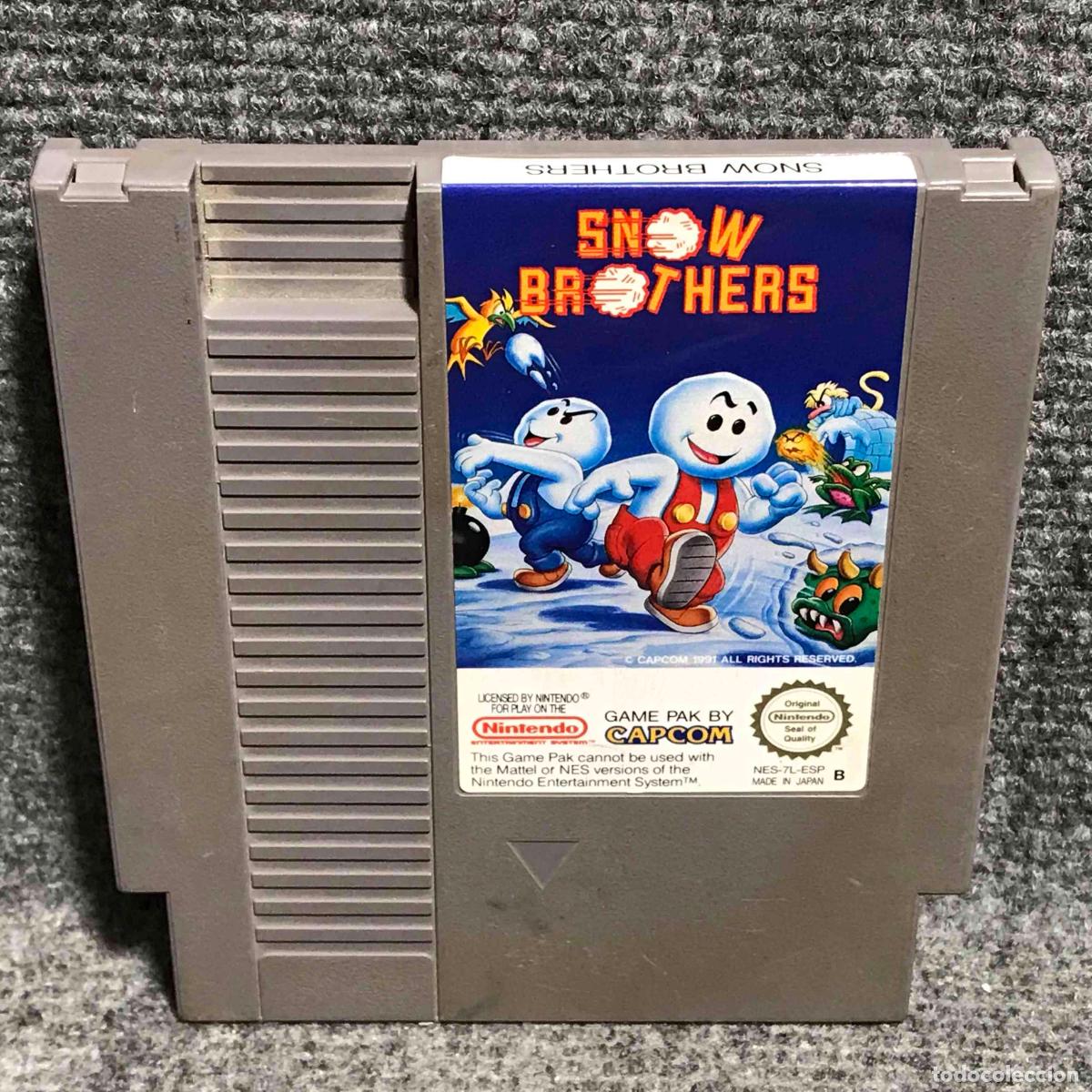 Videojuegos y consolas: SNOW BROTHERS NINTENDO NES - Foto 1