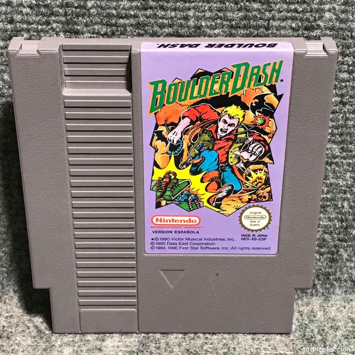 Videojuegos y consolas: BOULDER DASH NINTENDO NES - Foto 1