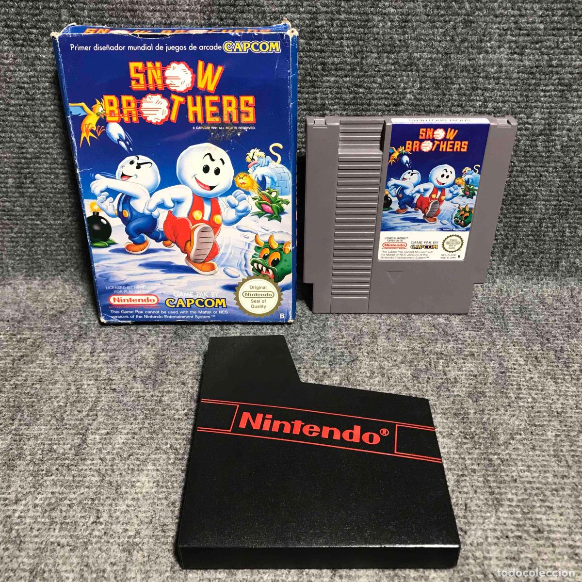 Videojuegos y consolas: SNOW BROTHERS NINTENDO NES - Foto 1