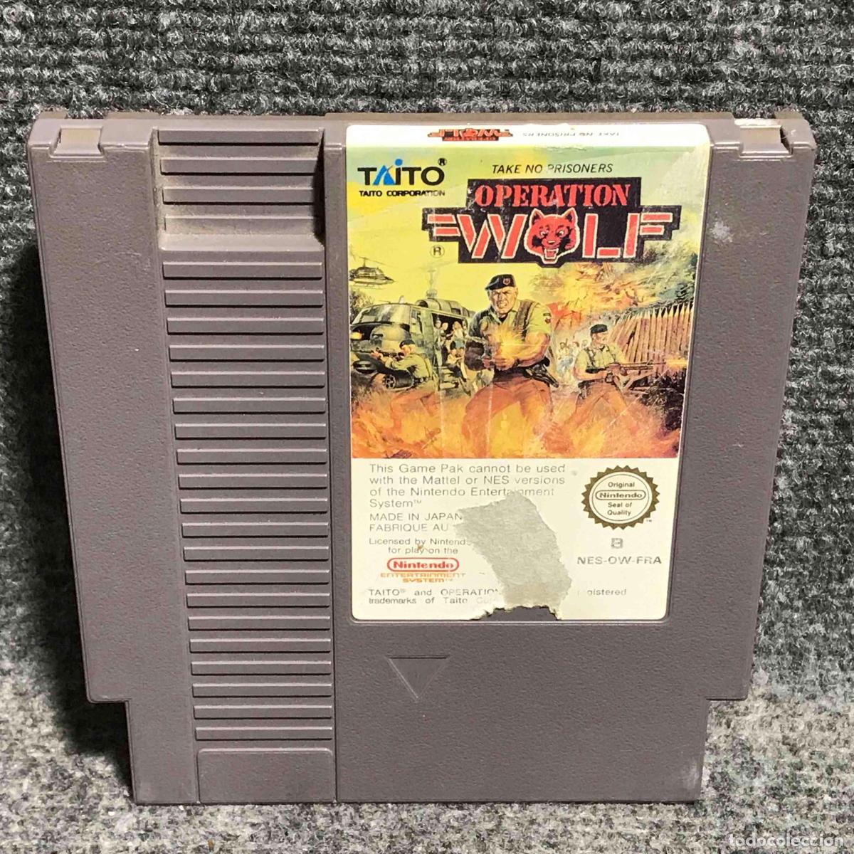 Videojuegos y consolas: OPERATION WOLF NINTENDO NES - Foto 1