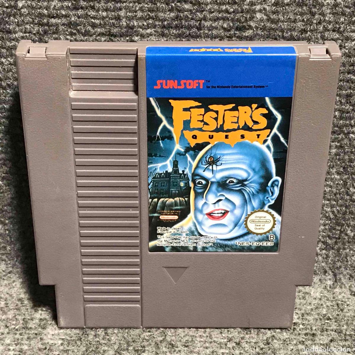 Videojuegos y consolas: FESTERS QUEST NINTENDO NES - Foto 1