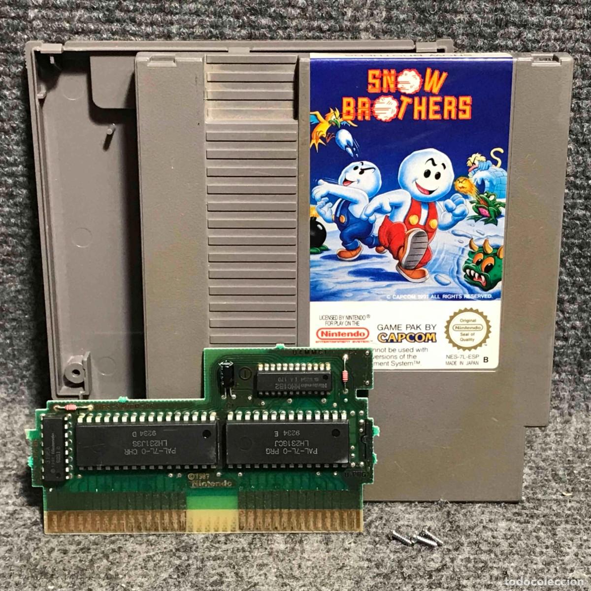 Videojuegos y consolas: SNOW BROTHERS NINTENDO NES - Foto 3