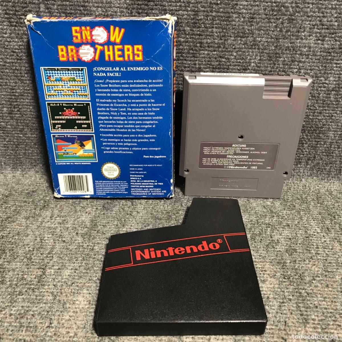 Videojuegos y consolas: SNOW BROTHERS NINTENDO NES - Foto 2