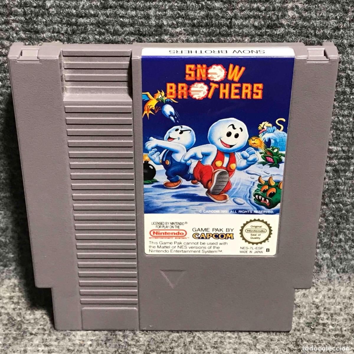 Videojuegos y consolas: SNOW BROTHERS NINTENDO NES - Foto 3