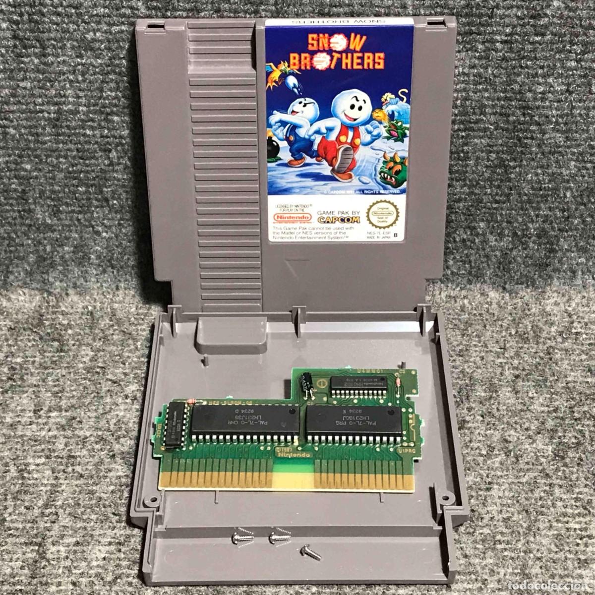 Videojuegos y consolas: SNOW BROTHERS NINTENDO NES - Foto 7