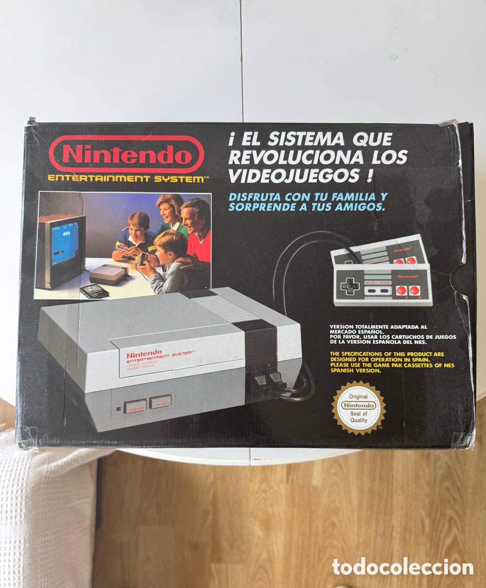 Videojuegos y consolas: Consola Nintendo Nes en caja - Foto 2