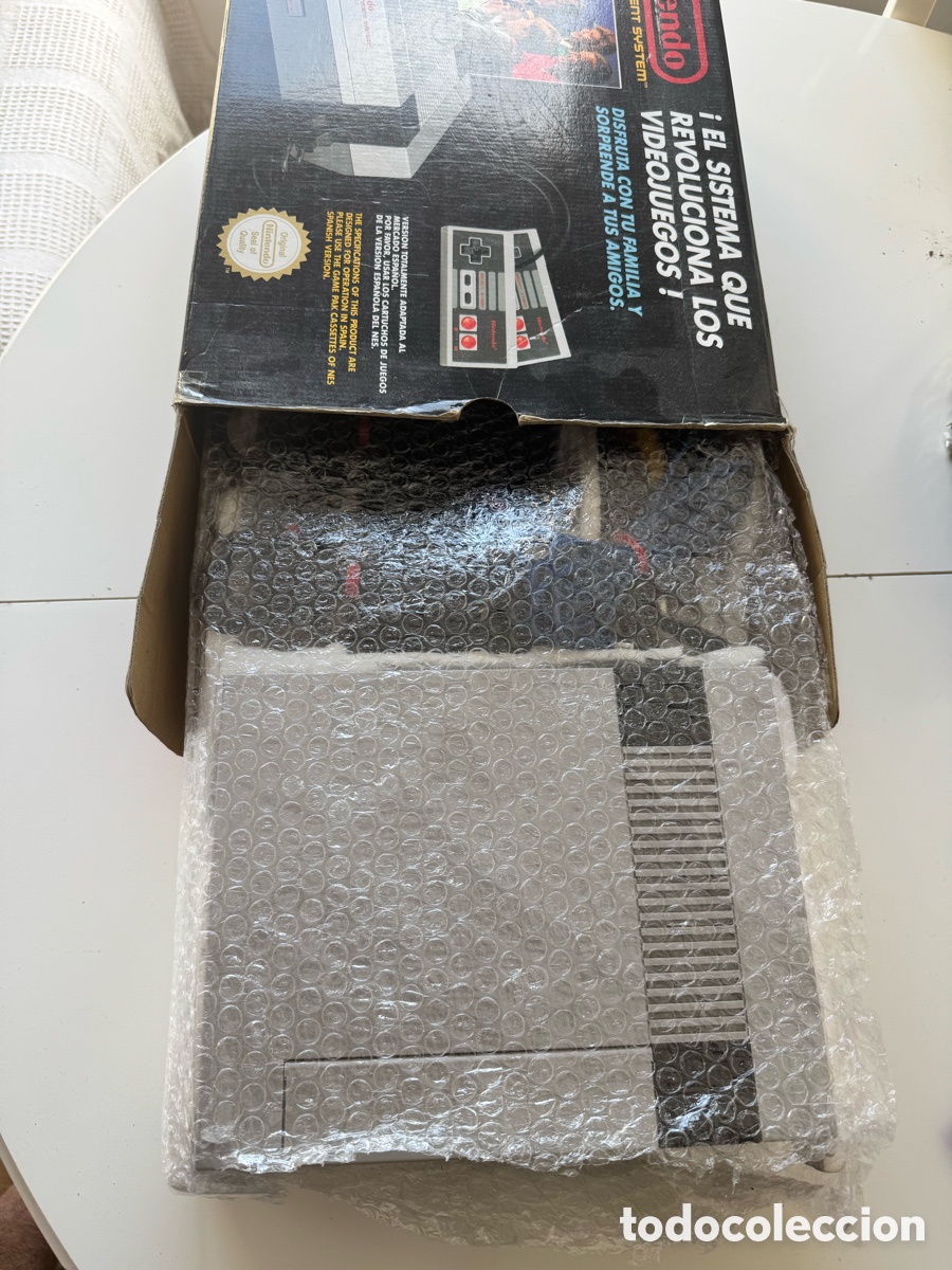 Videojuegos y consolas: Consola Nintendo Nes en caja - Foto 4
