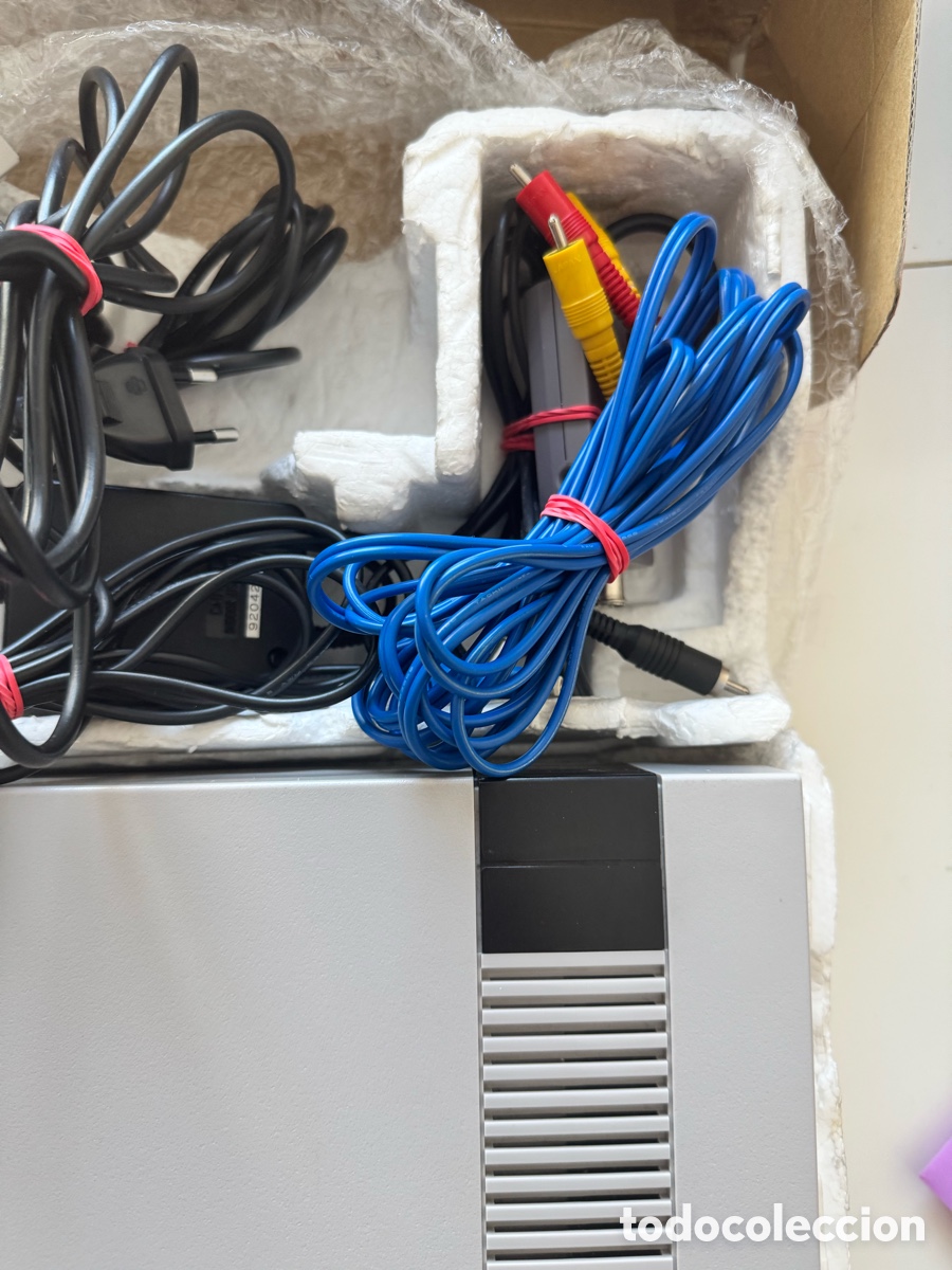 Videojuegos y consolas: Consola Nintendo Nes en caja - Foto 6