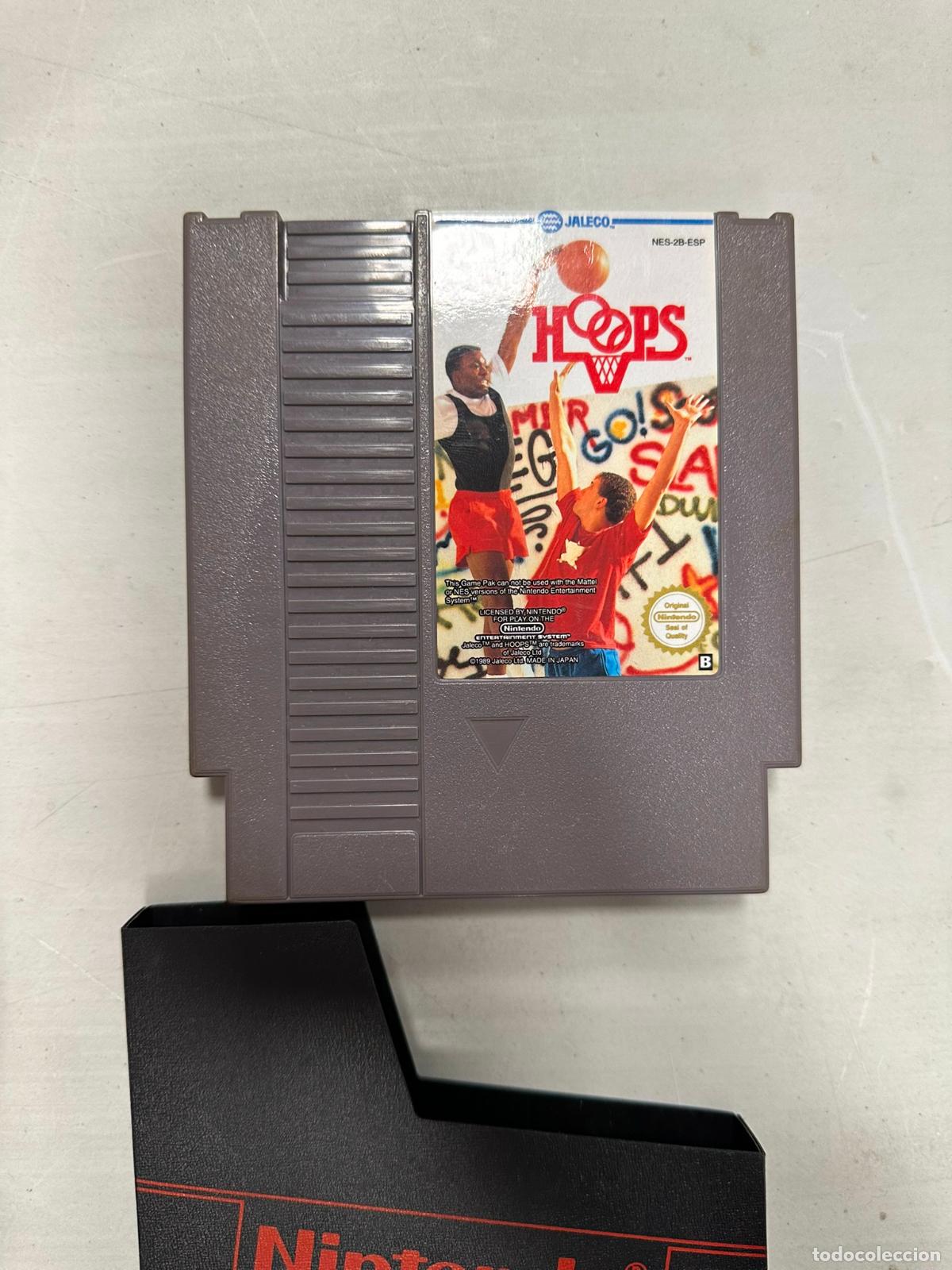 Videojuegos y consolas: Hoops - Nintendo NES - PAL ESp B - Foto 1