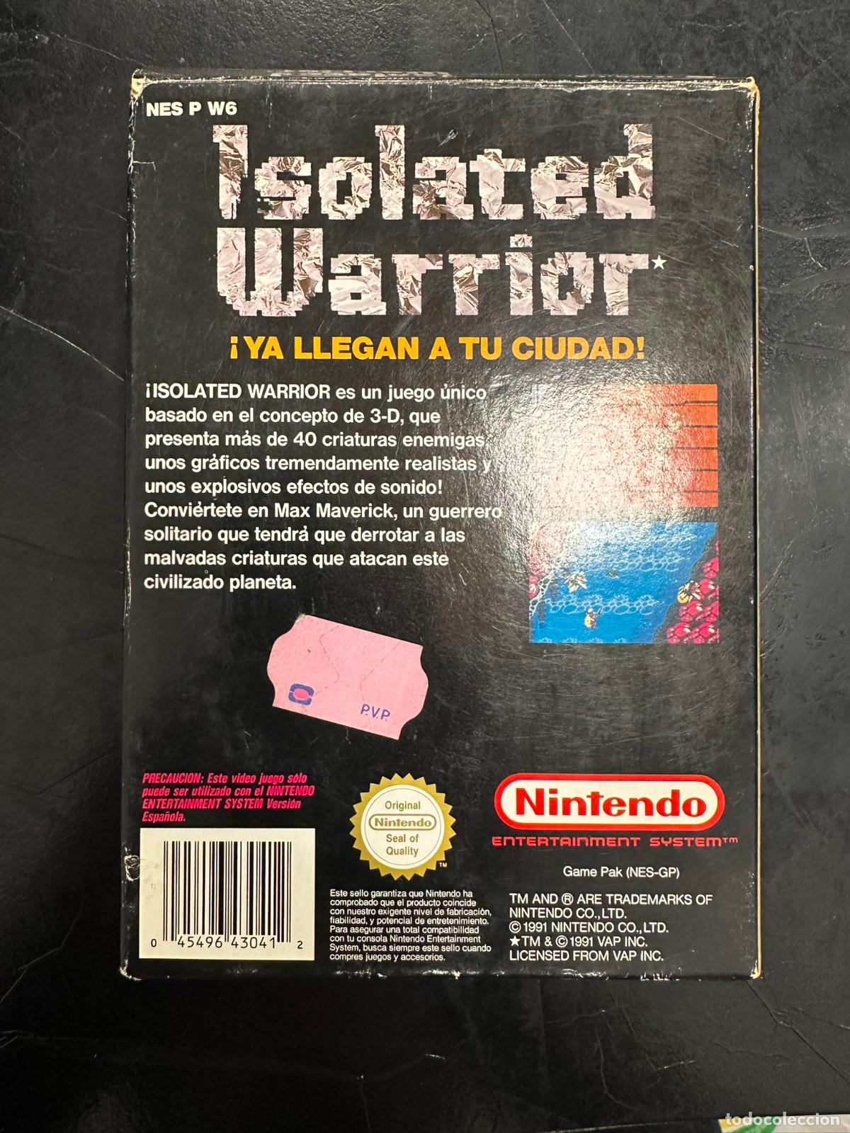 Videojuegos y consolas: Isolated Warrior - Nintendo NEs - PAL ESP B Completo - Foto 18