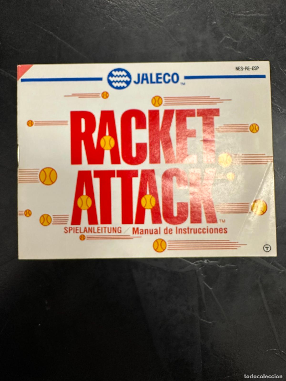 Videojuegos y consolas: Racket Attack - Nintendo NEs - PAl esp B Completo - Foto 4