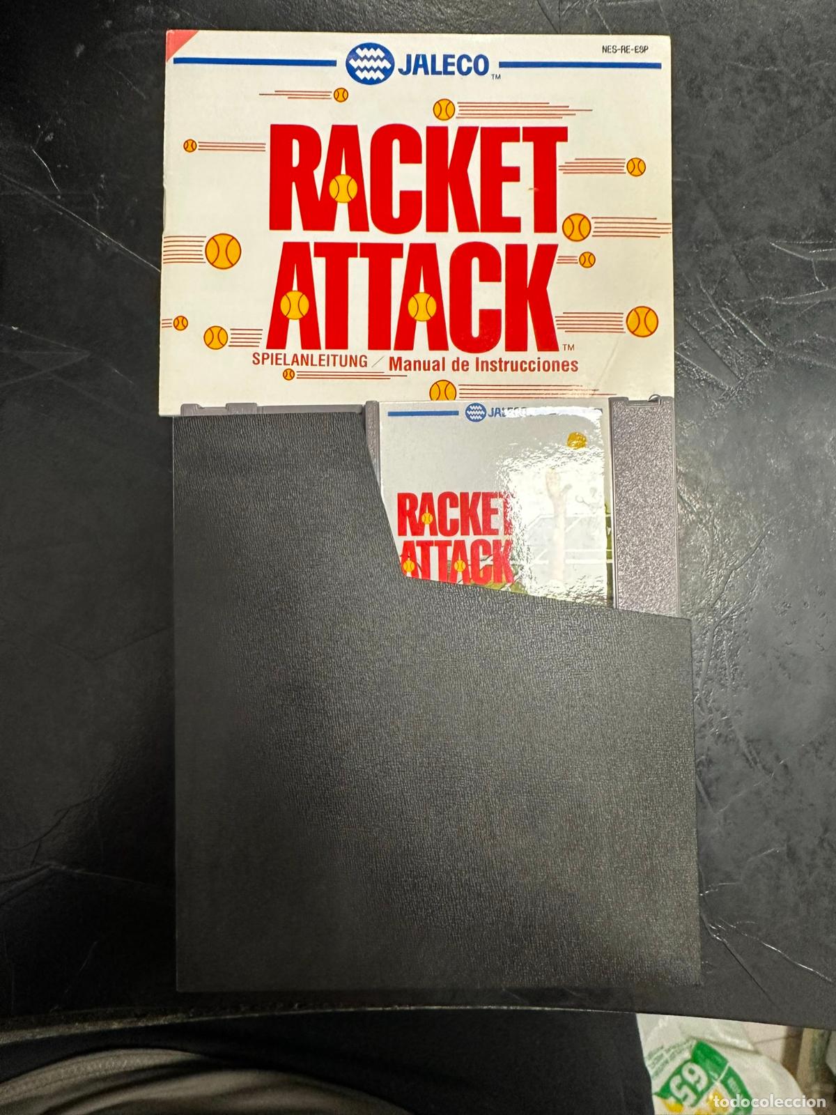 Videojuegos y consolas: Racket Attack - Nintendo NEs - PAl esp B Completo - Foto 7