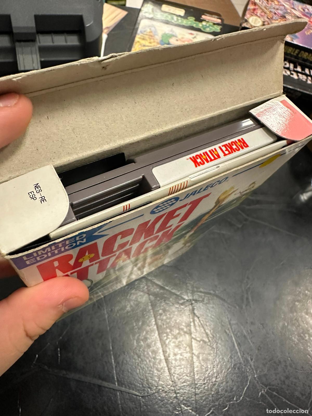 Videojuegos y consolas: Racket Attack - Nintendo NEs - PAl esp B Completo - Foto 9
