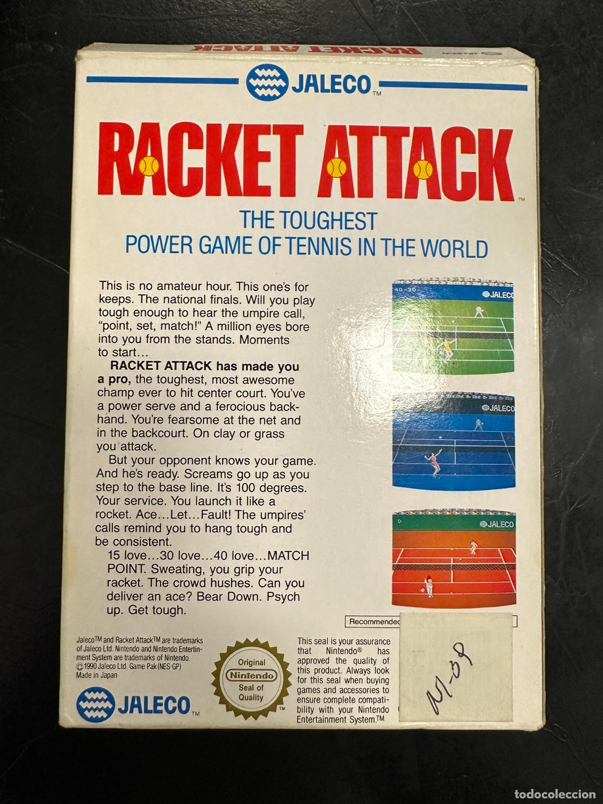 Videojuegos y consolas: Racket Attack - Nintendo NEs - PAl esp B Completo - Foto 15