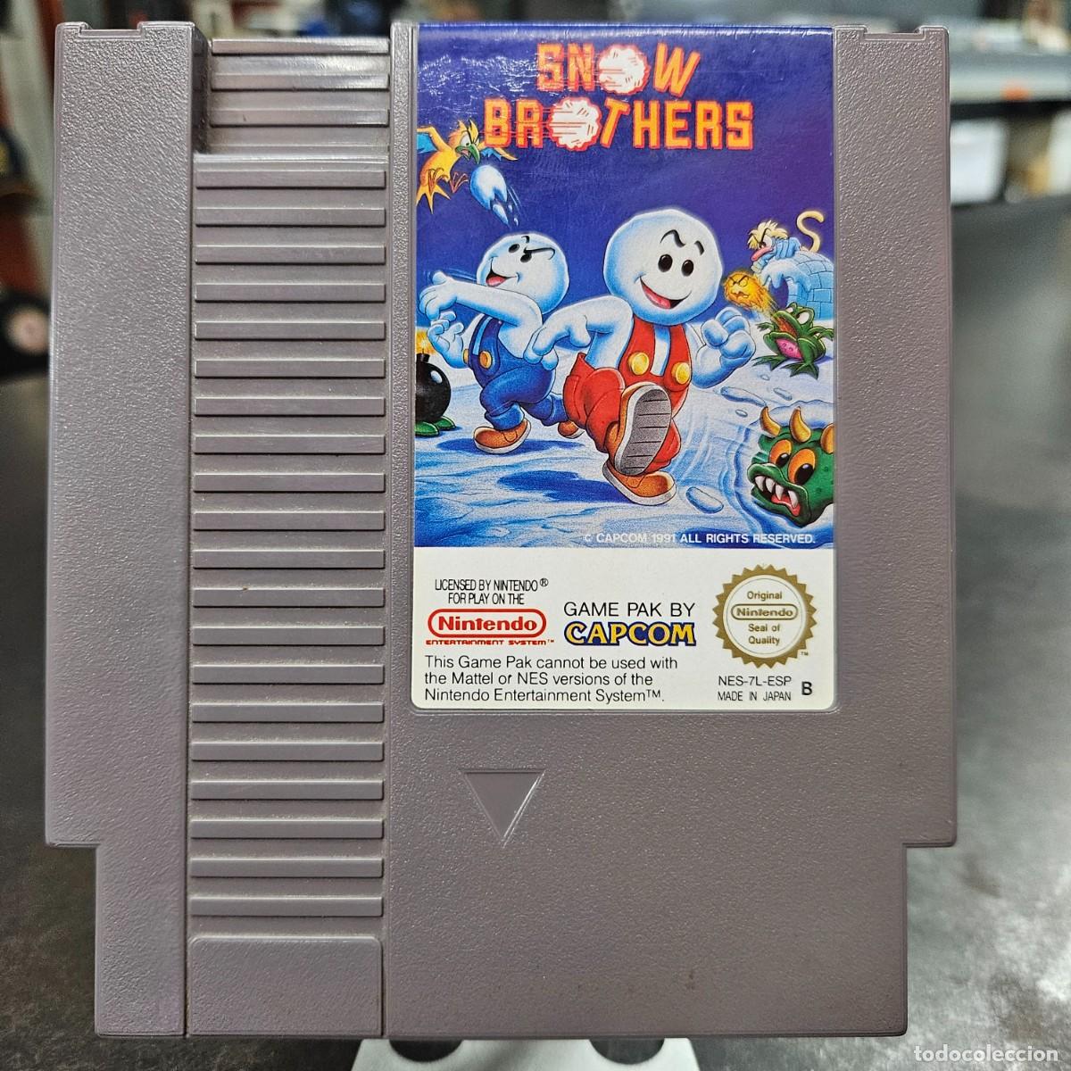Videojuegos y consolas: Nintendo NES SNOW BROTHERS - Foto 7