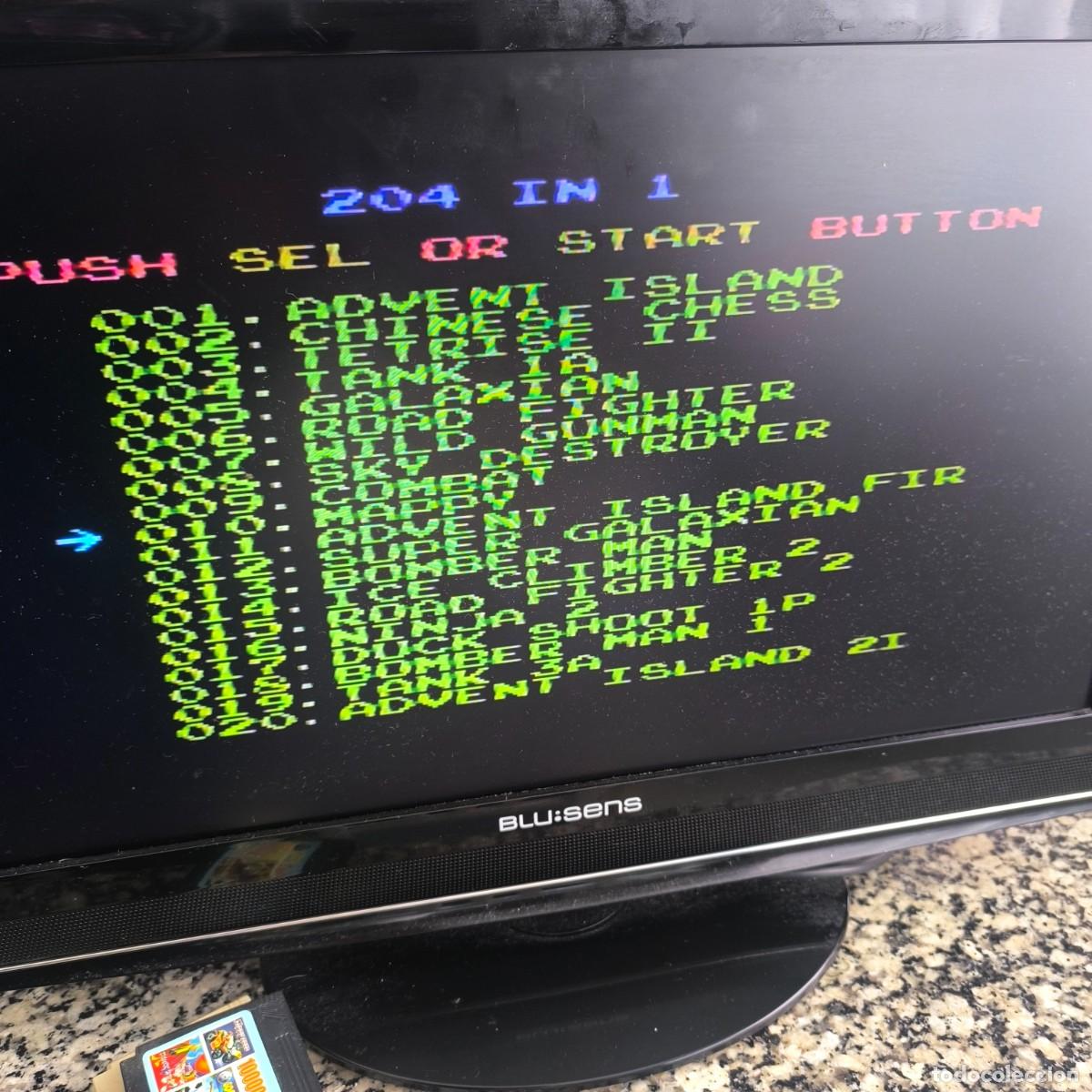 Videojuegos y consolas: Juego 204 in 1 NES clon clone - Foto 3