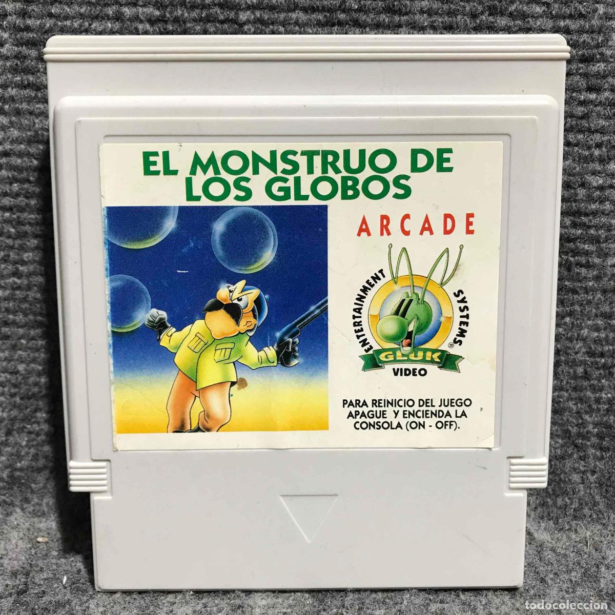 Videojuegos y consolas: EL MONSTRUO DE LOS GLOBOS GLUK NINTENDO NES - Foto 1
