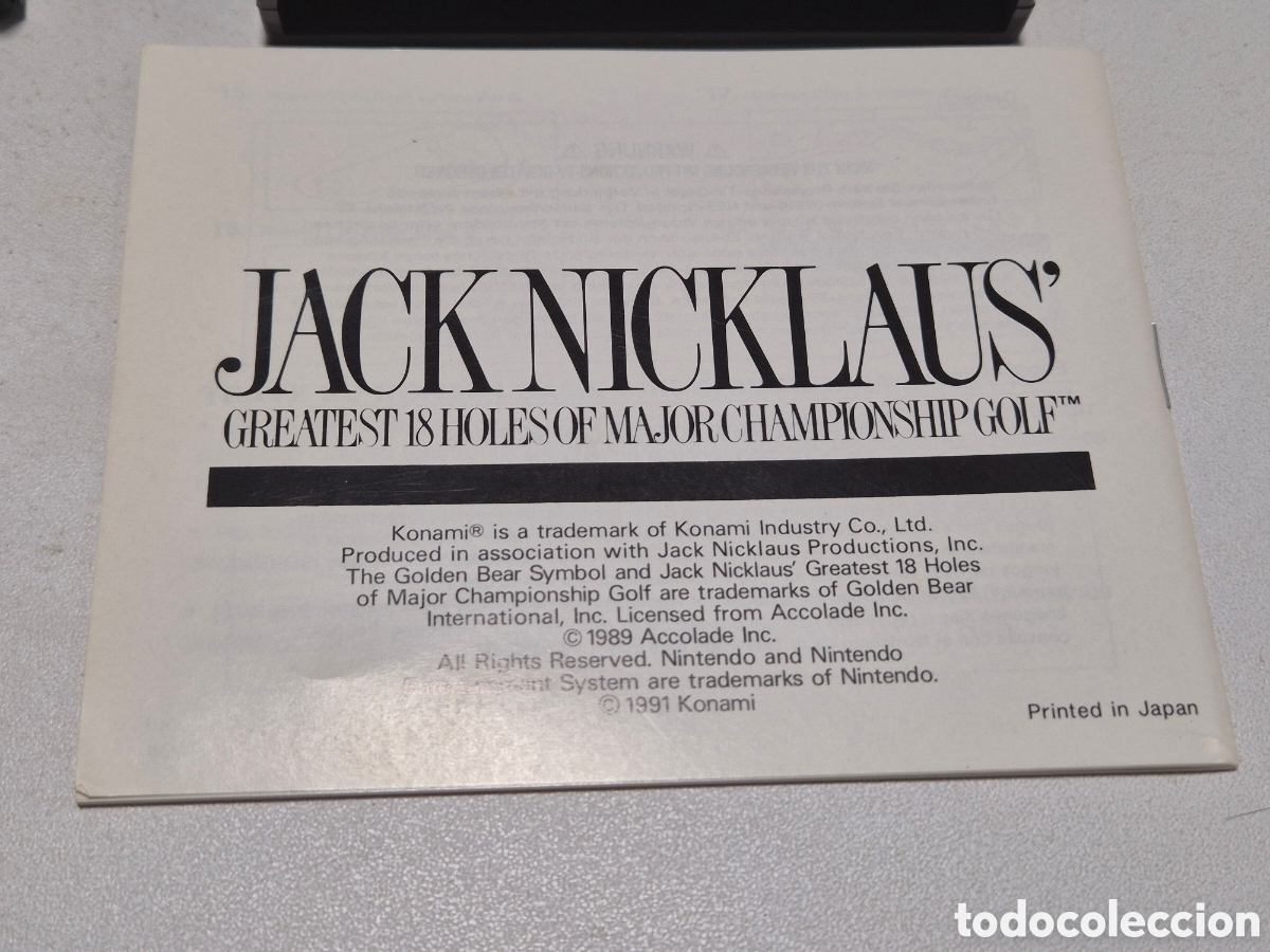 Videojuegos y consolas: JACK NICKLAUS. Nintendo NES - Foto 9