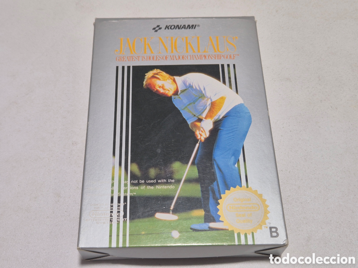 Videojuegos y consolas: JACK NICKLAUS. Nintendo NES - Foto 1