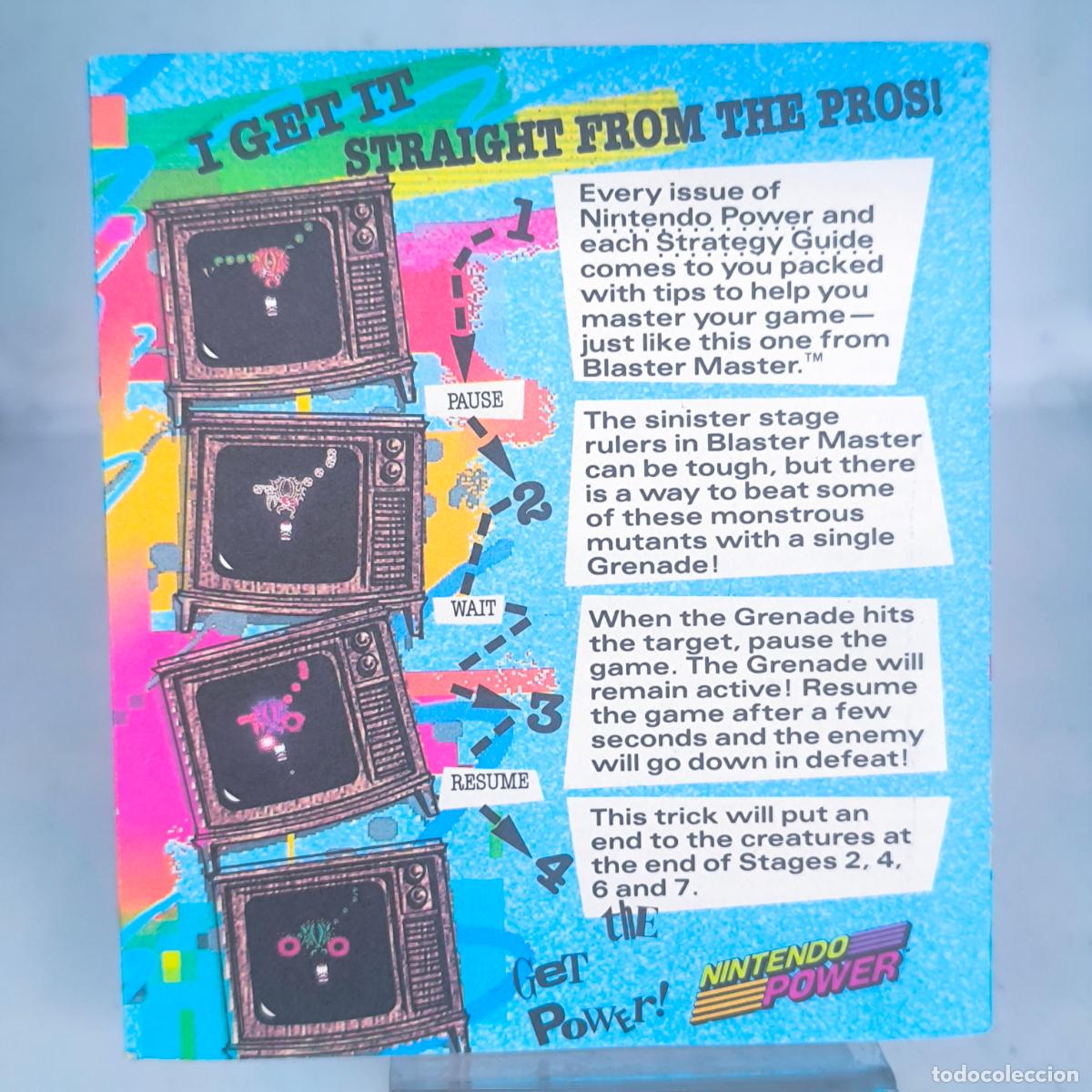 Videojuegos y consolas: NES Nintendo Power Plug into the Power! Larger Subscription Insert TRIPTICO subscripci&oacute;n - Foto 2