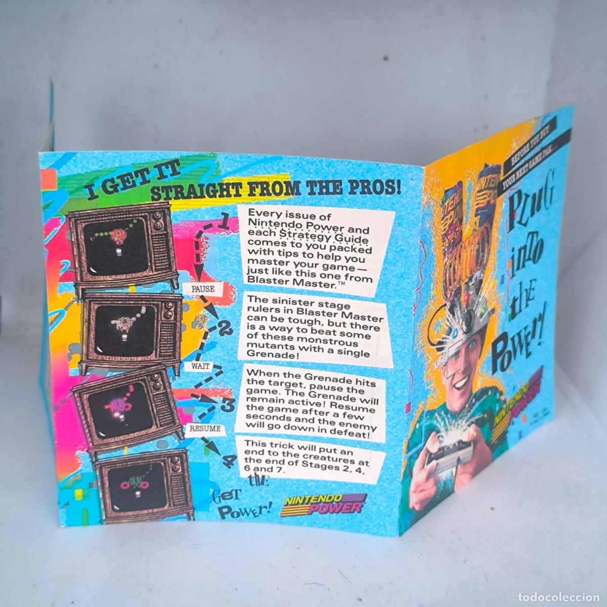 Videojuegos y consolas: NES Nintendo Power Plug into the Power! Larger Subscription Insert TRIPTICO subscripci&oacute;n - Foto 4