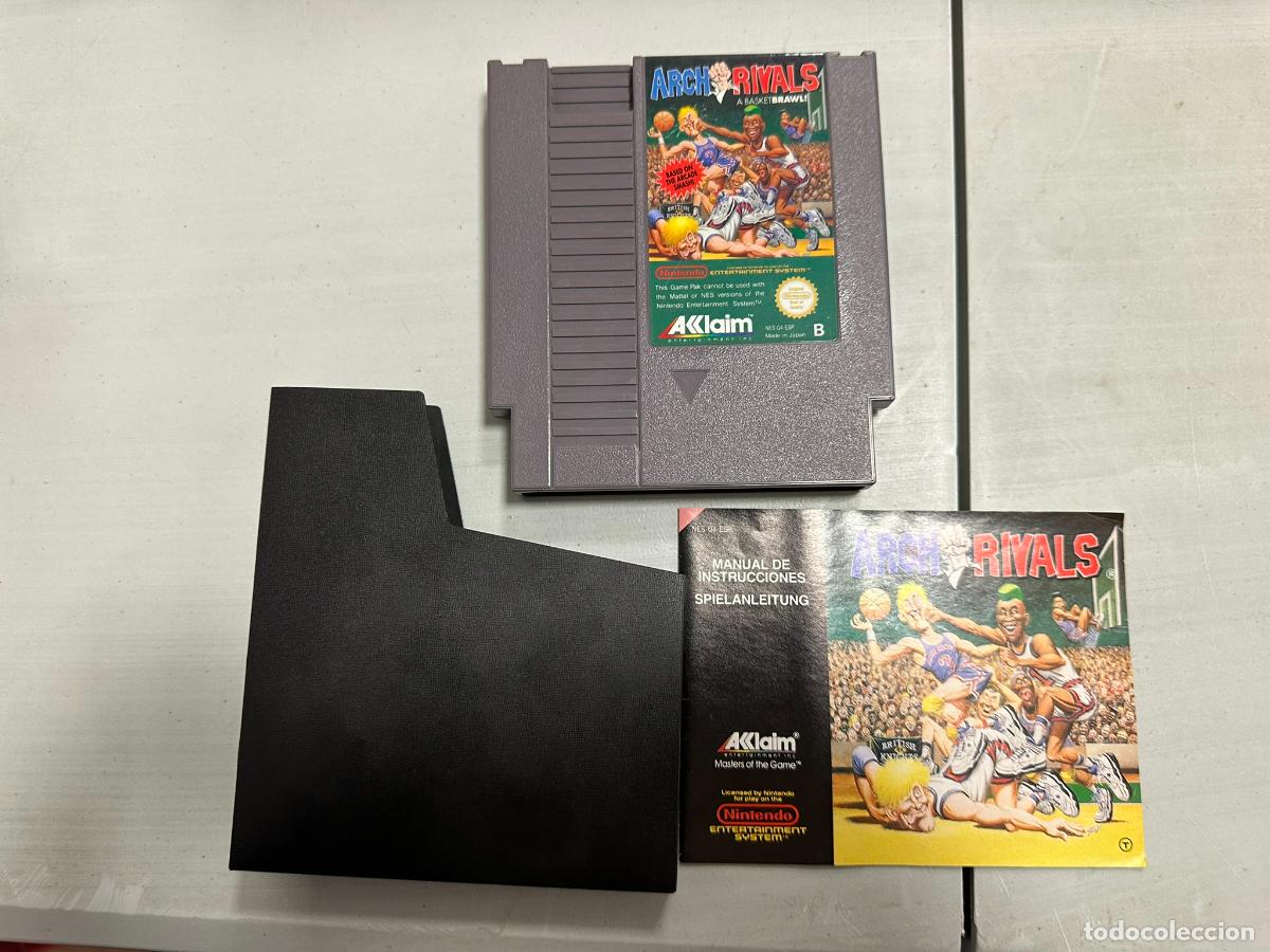 Videojuegos y consolas: Arch Rivals - Nintendo NEs - PAL ESP completo - Foto 4