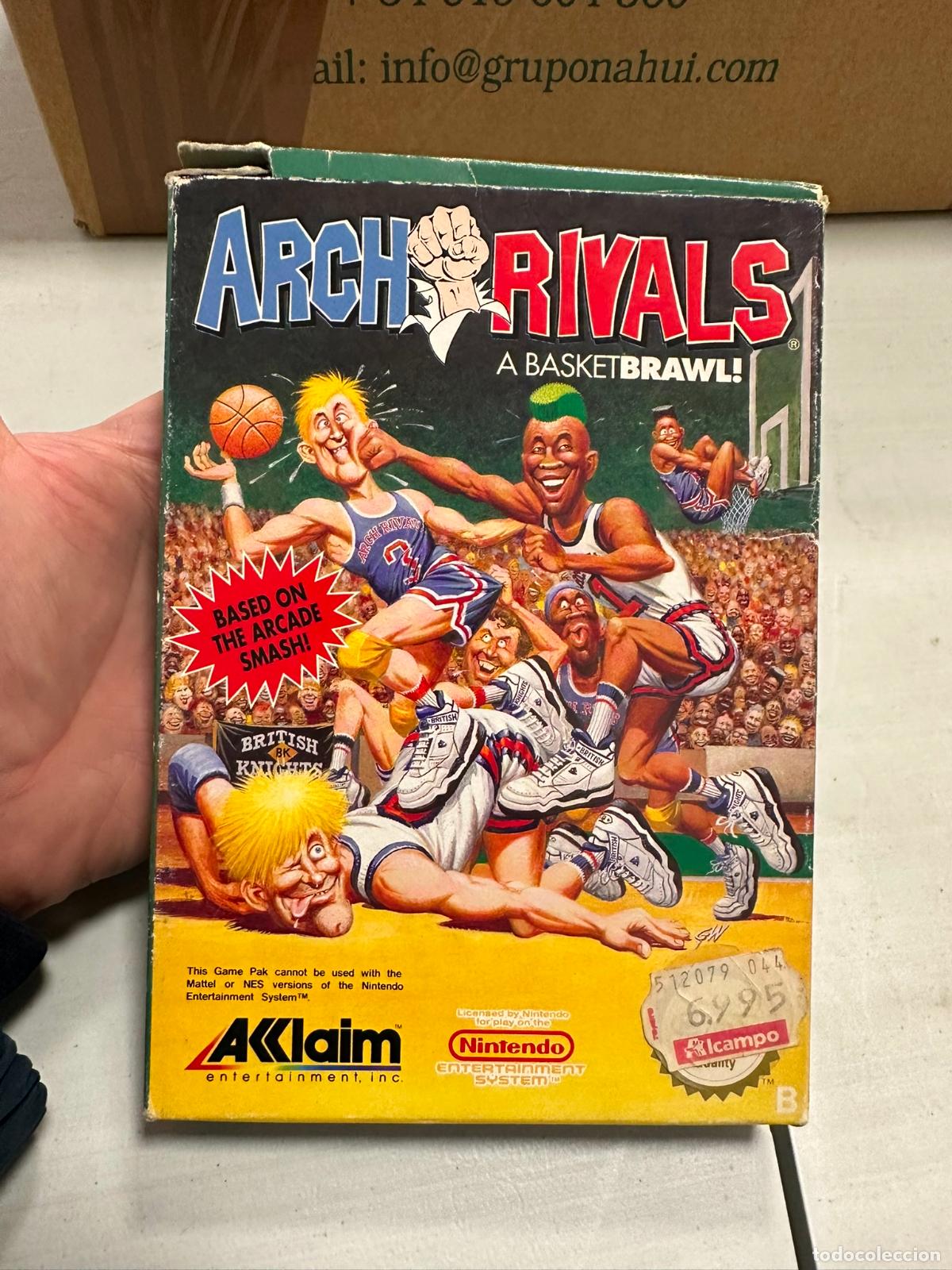 Videojuegos y consolas: Arch Rivals - Nintendo NEs - PAL ESP completo - Foto 1