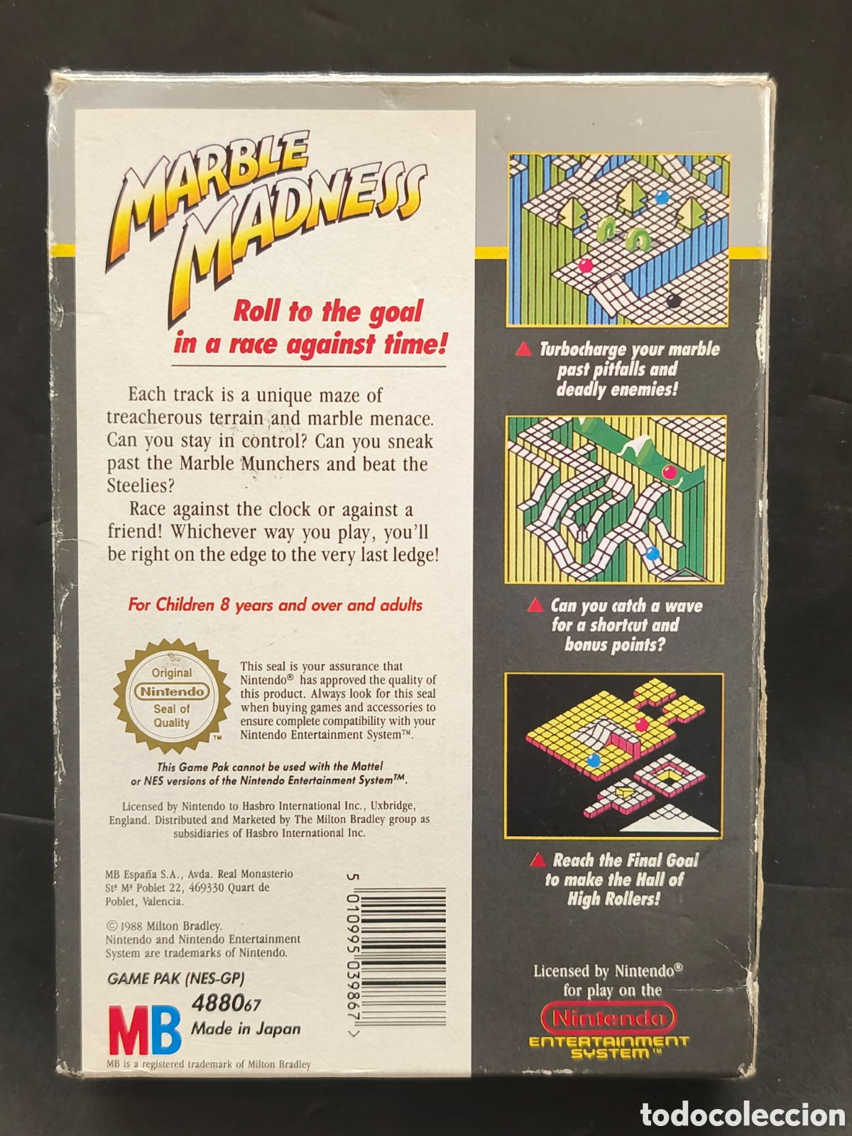 Videojuegos y consolas: NES Marble Madness esp. - Foto 2