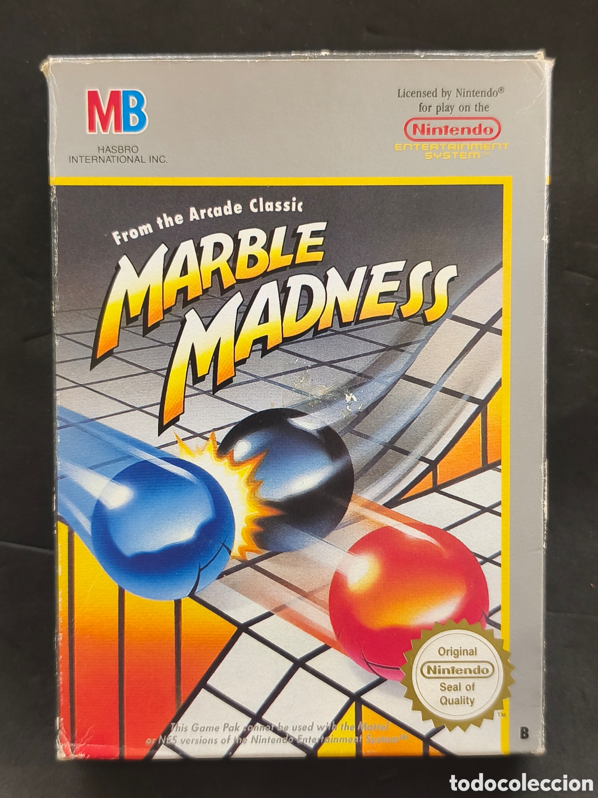 Videojuegos y consolas: NES Marble Madness esp. - Foto 1