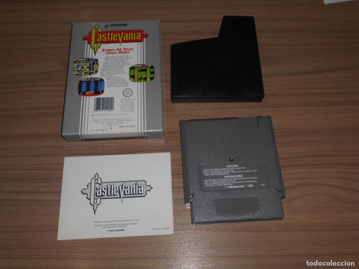Videojuegos y consolas: CASTLEVANIA Completo NINTENDO NES Pal - Foto 2