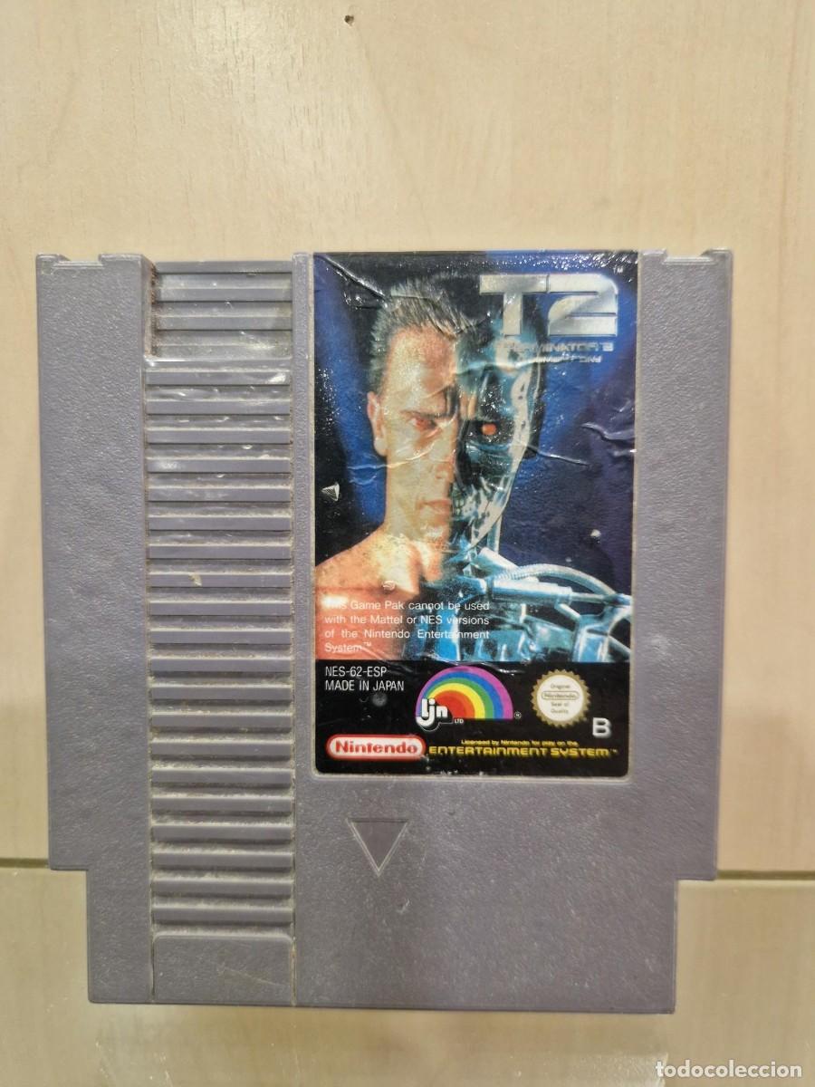 Videojuegos y consolas: TERMINATOR 2 JUDGMENT DAY NINTENDO [NES] - Foto 1