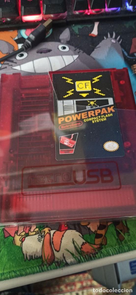 Videojuegos y consolas: NES POWERPAK + CF 4GB KINGSTON - Foto 1