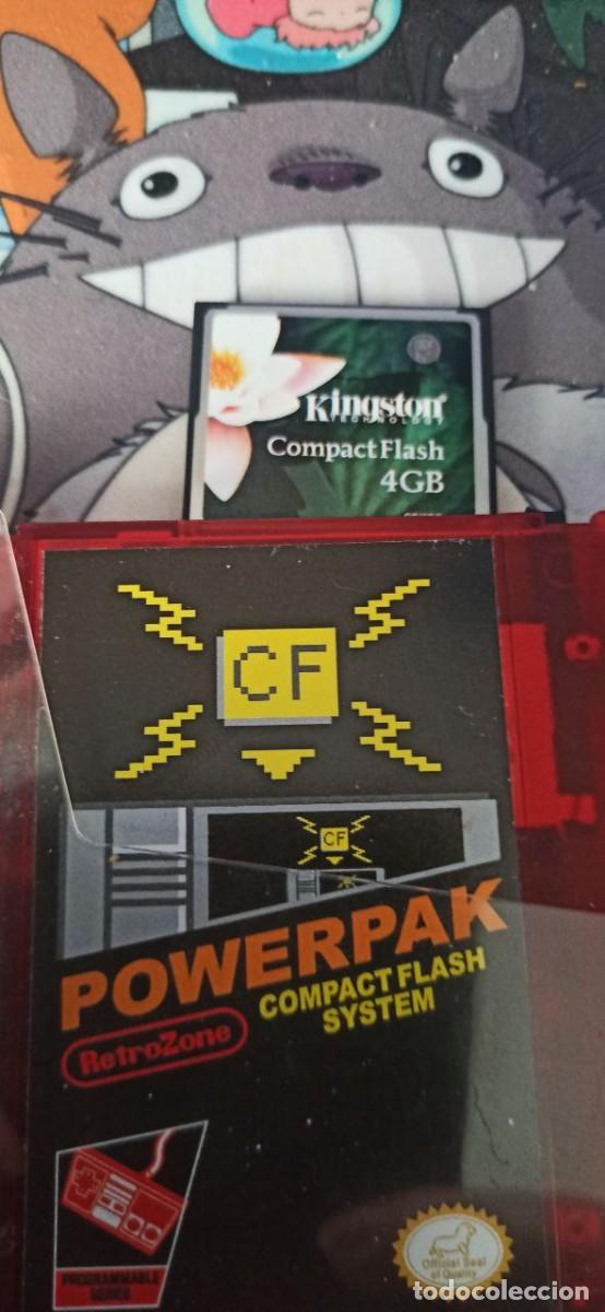 Videojuegos y consolas: NES POWERPAK + CF 4GB KINGSTON - Foto 2