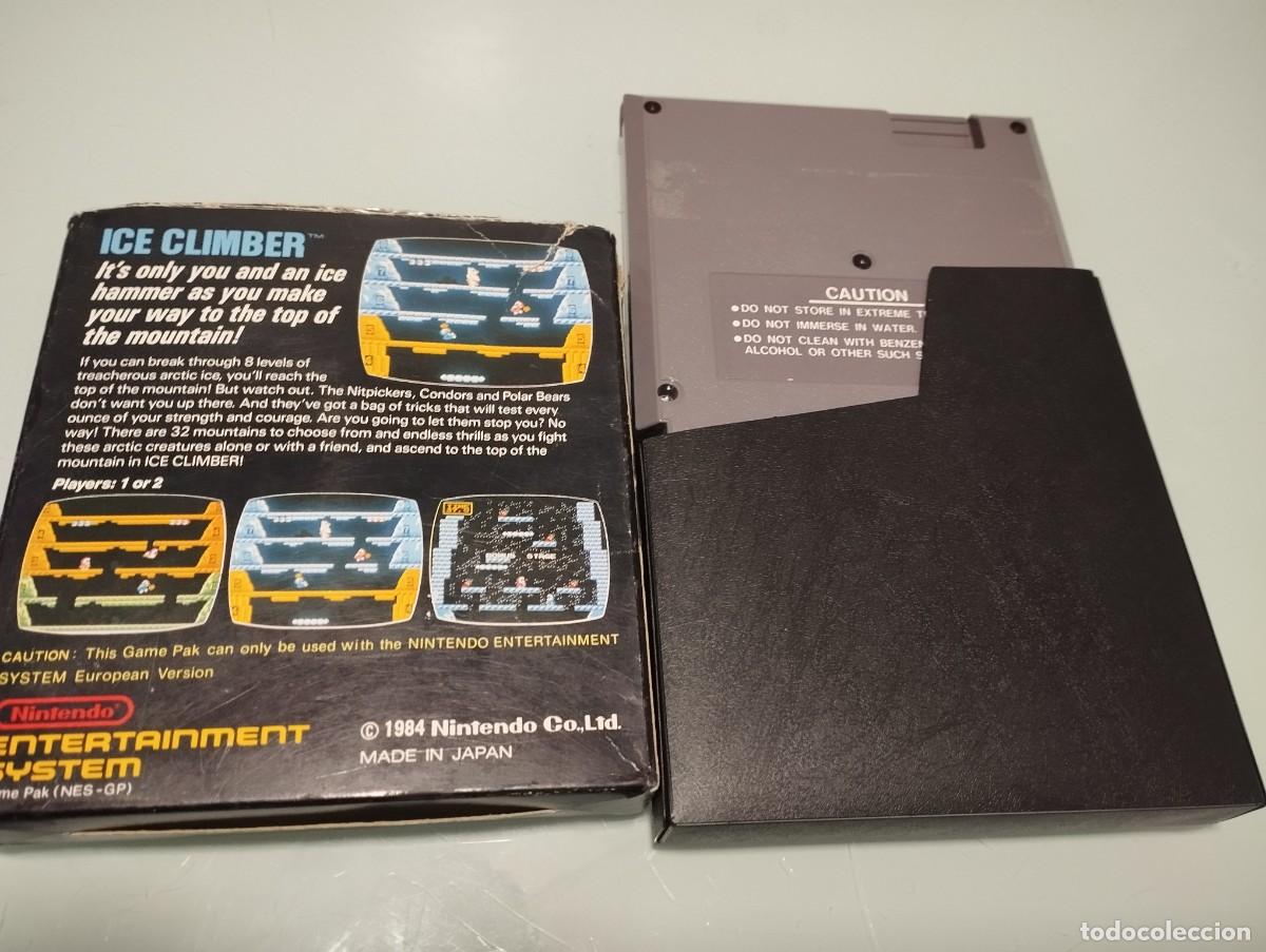 Videojuegos y consolas: Juego Nintendo nes ice climber - Foto 2
