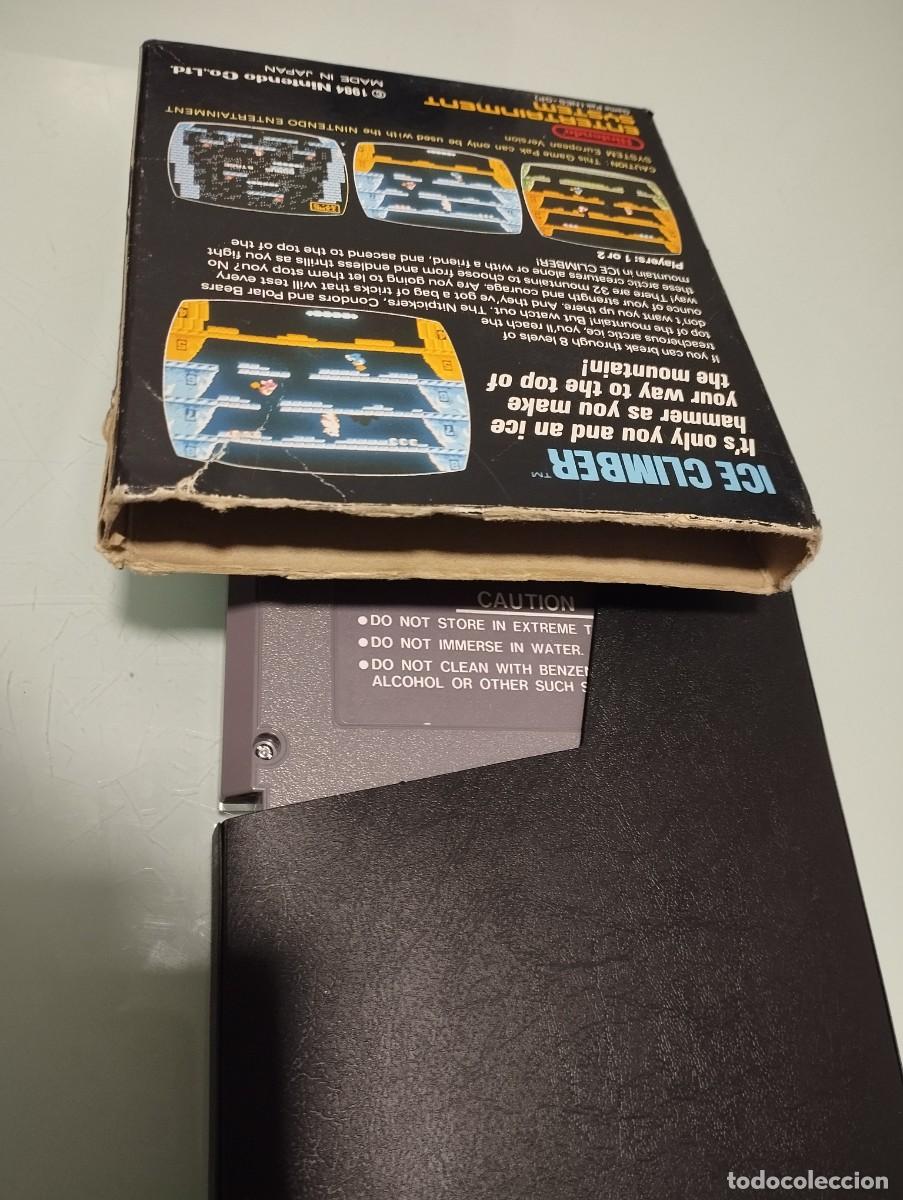 Videojuegos y consolas: Juego Nintendo nes ice climber - Foto 3